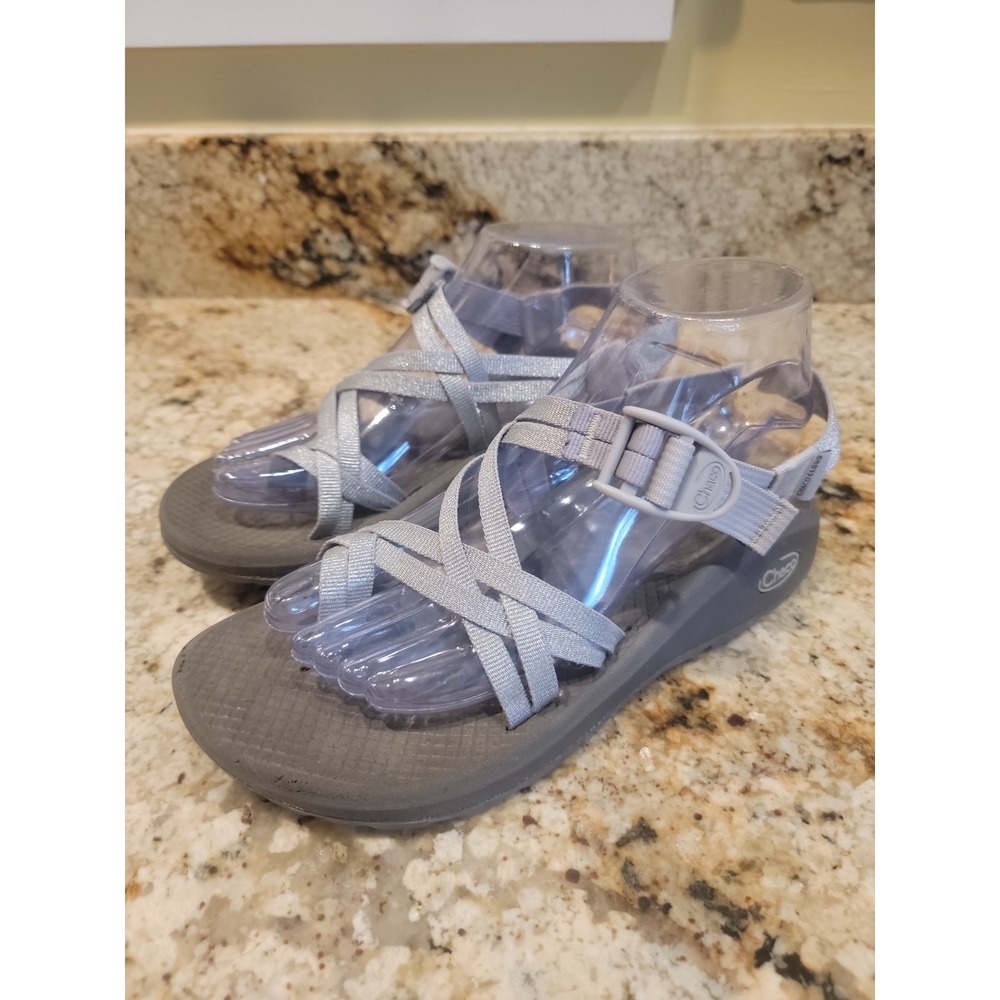 Chaco ZX/2 Classic Sandals Women's 8 Boost Silver Outdoors Hiking Walking